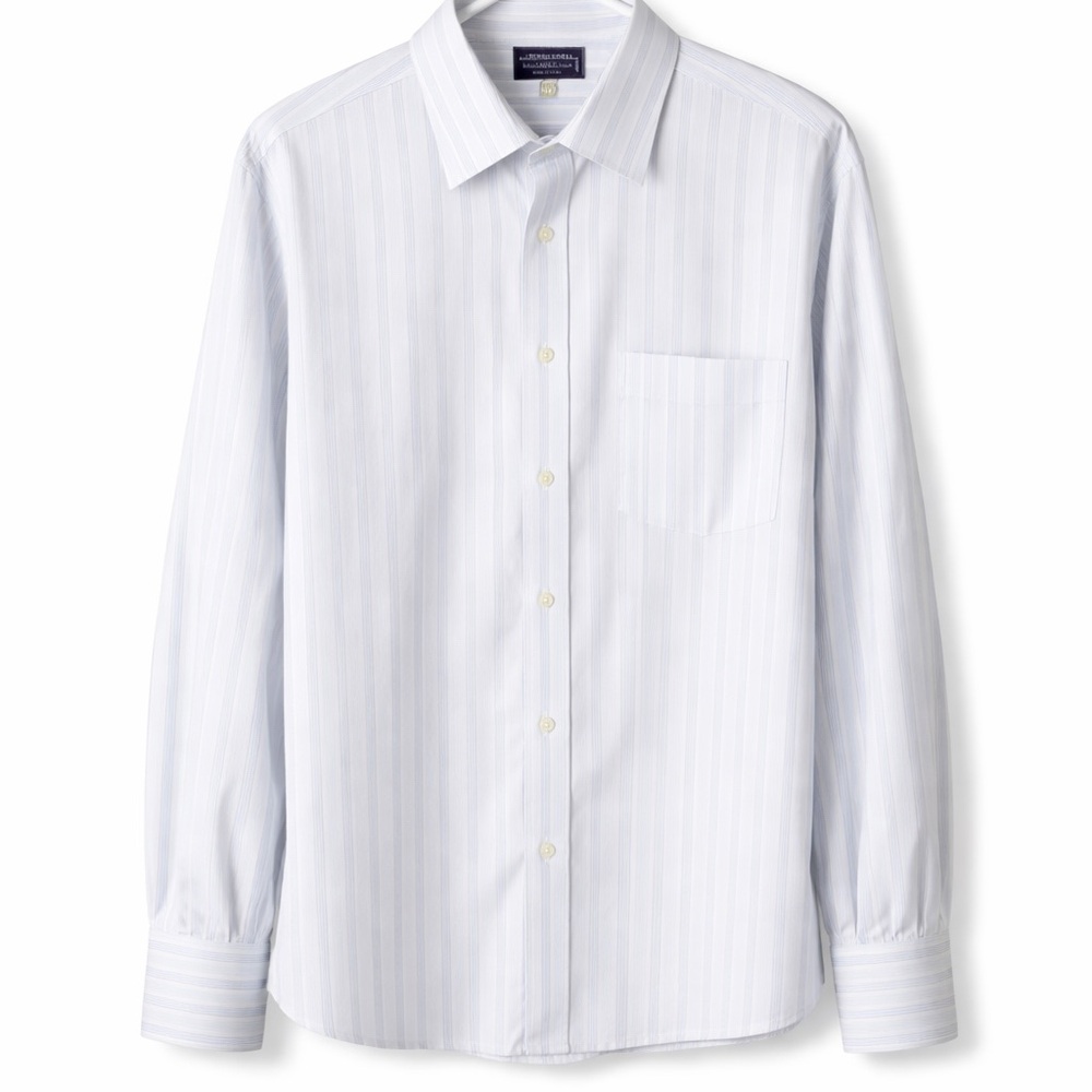 Roberto Villini Non-Iron Travel Collection Dress Shirt 16 1/2 White  100% Cotton